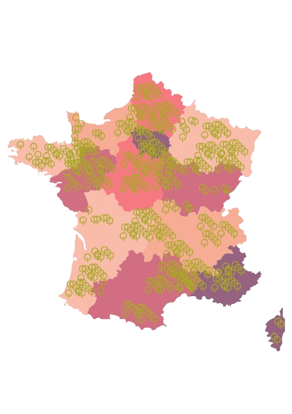 Réseau d'installateurs en France